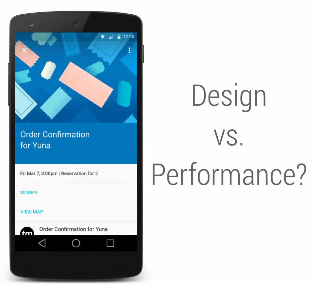 Design vs Performance